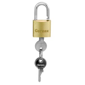 Candado plano elaborado en acero para uso en interiores de 25 mm - CERMAX
