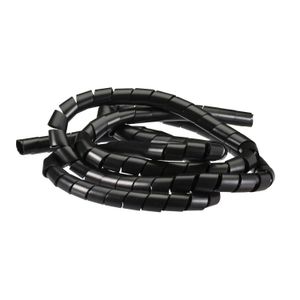 Organizador de cables helicoidal permite organizar cables manteniendo una perfecta flexibilidad - DEXSON