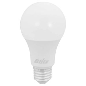 Foco LED A60 9 Watts de luz blanca. Ahorro de energía en un 85%, para boquilla E27 - BLITZ