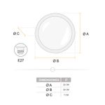 Foco-LED-tipo-flat-plano-de-luz-de-dia-40-Watts-3200-lumenes-base-E28