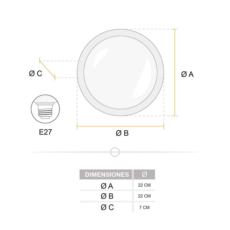Foco-LED-tipo-flat-plano-de-luz-de-dia-40-Watts-3200-lumenes-base-E28