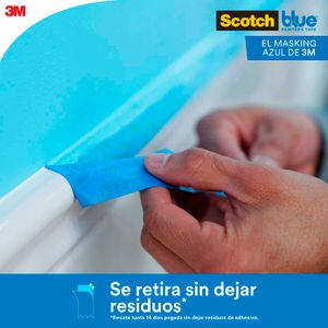 Cinta adhesiva para pintar interiores y exteriores de 1.9 mm x 54 M - SCOTCH