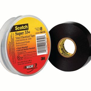 Taipe eléctrico de 19 mm x 20 m resistente hasta 500v - SCOTCH