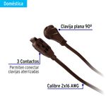 Extension-electrica-recubierta-de-PVC-resistente-a-la-propagacion-de-la-flama.-3-Contactos-polarizados.-2-metros-de-largo