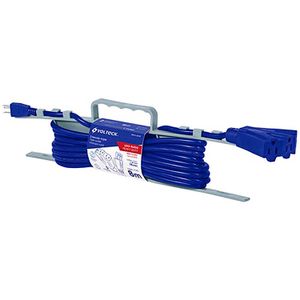 Extensión triple uso rudo 8 m tipo abanico 3x16 AWG - VOLTECK