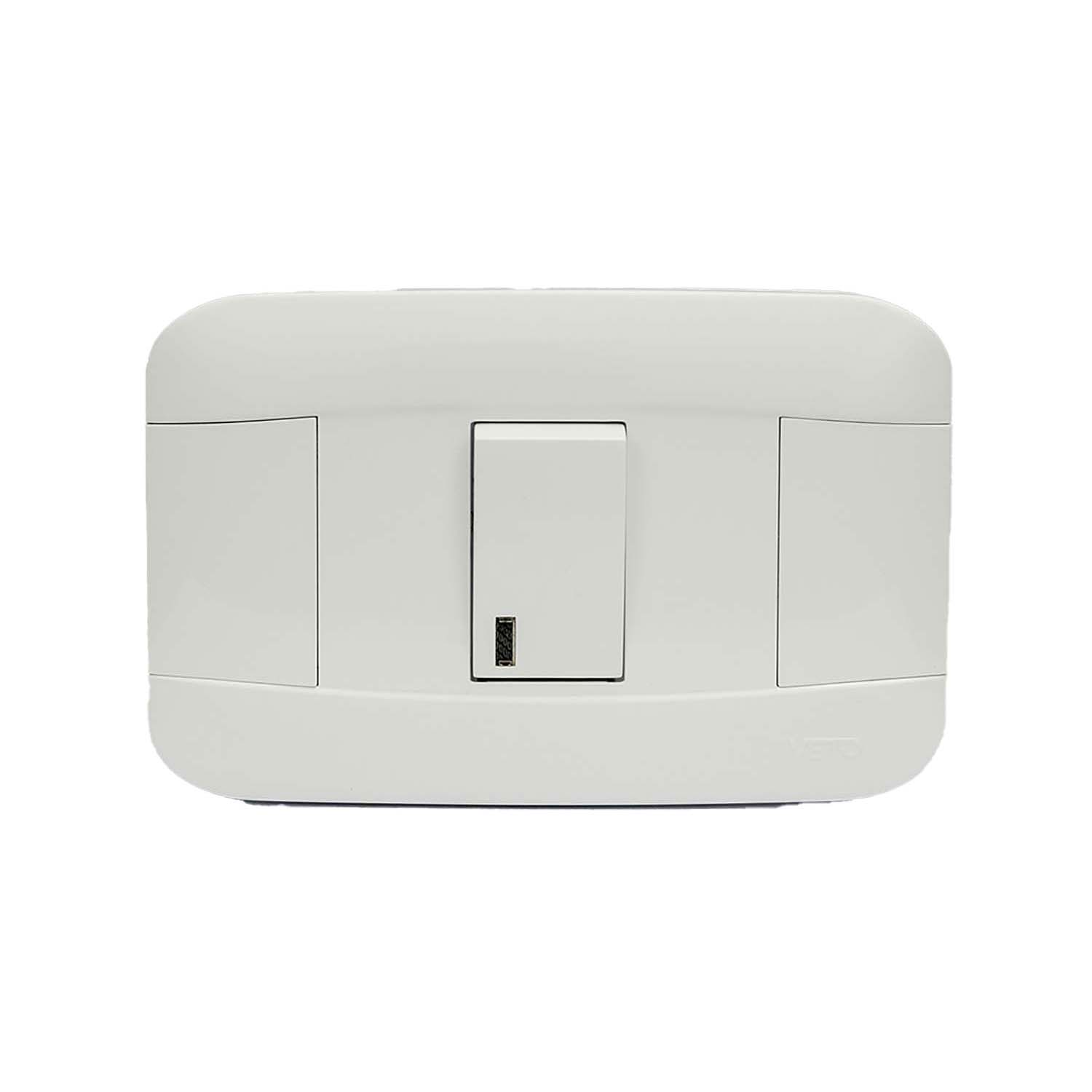 Interrupteur Avec Témoin Lumineux 1P 20A 250V - Électricité Professionnel | Rail DIN Normes IP4
