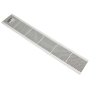 Rejilla plástica con filtro de 15 cm x 90 cm para canales y bajantes de lluvia - AMERIMAX