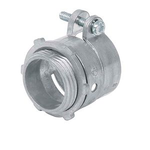 Conector recto 1" para tubo flexible metálico - VOLTECK
