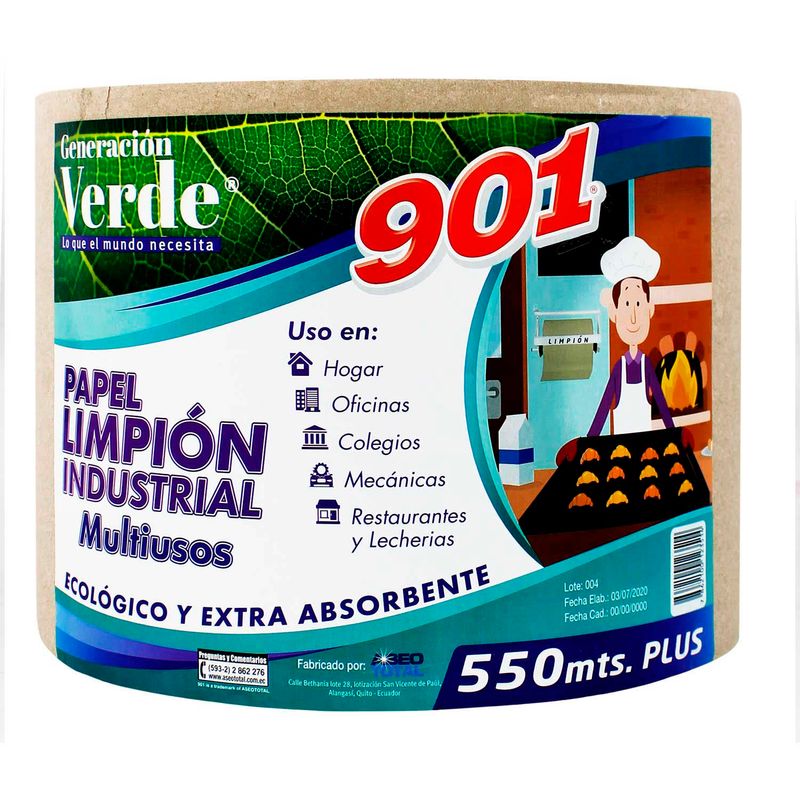 Limpion-industrial-jumbo-de-fibra-natural-de-hoja-simple-de-20-cm-x-550-m