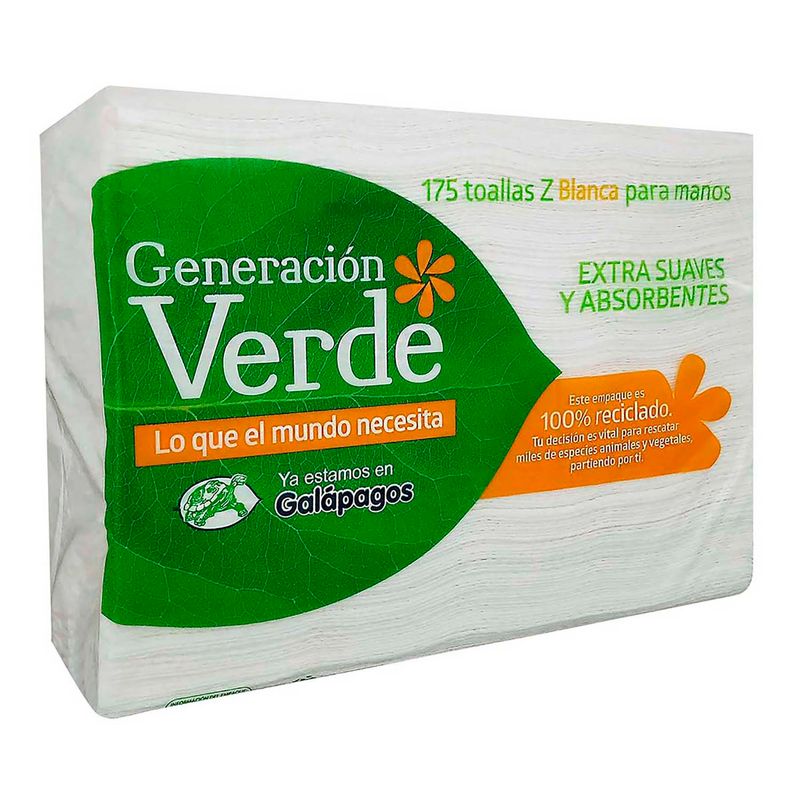 Toallas-de-manos-dispensadas-tipo-Z-de-hoja-extra-suave-y-absorbente--pack-x-175-hojas