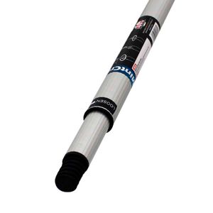 Extensión de aluminio telescópica de 1.2 M hasta 2.4 M roscado para rodillo - MINTCRAFT