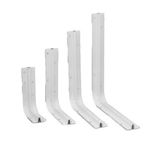 Soporte fijo metálico de 8 x 10 pulgadas con capacidad de carga de 100 kg - DUCASSE INDUSTRIAL
