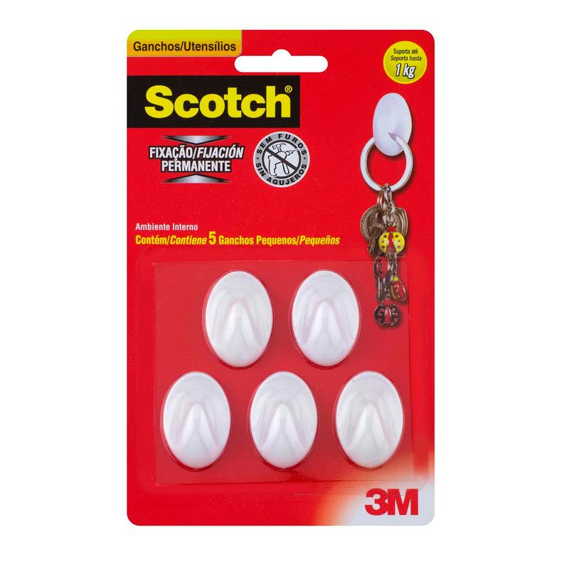 Ganchos-plasticos-autoadhesivos-pequeños-multiusos--pack-x-5