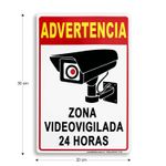 Letrero-rigido-de-30-cm-x-20-cm-con-mensaje-ZONA-VIDEOVIGILADA-24-HORAS