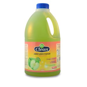 Jabón líquido antibacterial para manos con fragancia a manzana verde; 2 l - DR. CLEAN