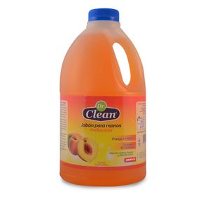 Jabón líquido antibacterial para manos con fragancia a durazno; 2 l - DR. CLEAN