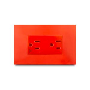 TOMACORRIENTE DOBLE AMER 2P+E AISLAD VIVTOMATE - VETO