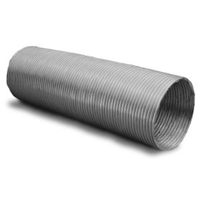 Ducto flexible de aluminio de 15.2 cm x 2.4 m para sistemas de ventilación - DEFLECTO