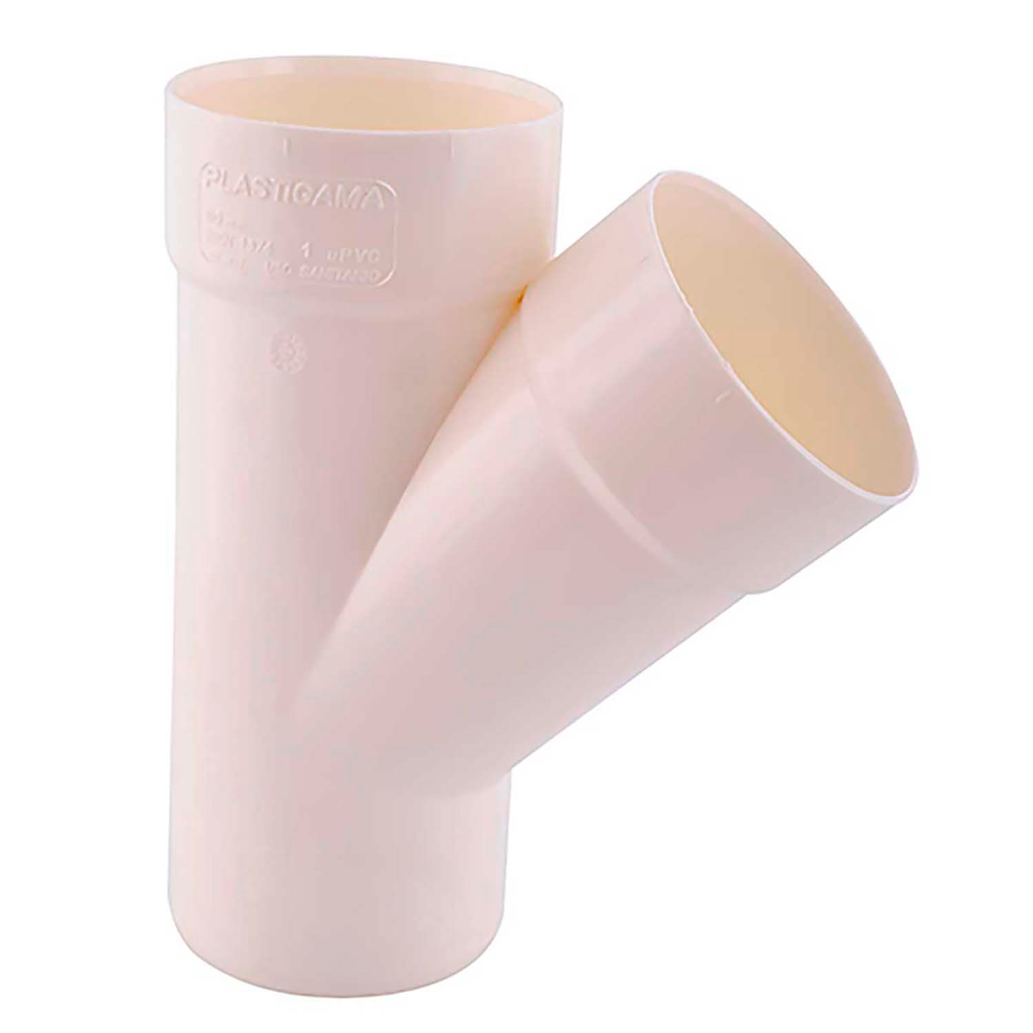 Yee para desagüe de 50 mm de PVC - PLASTIGAMA - Kywi