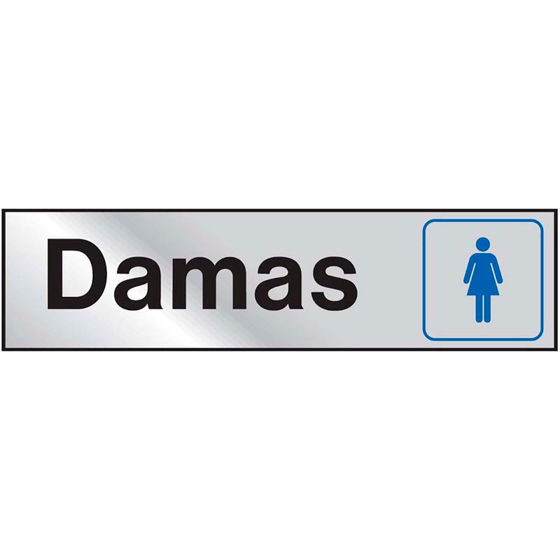 Letrero-de-aluminio-con-mensaje-DAMAS