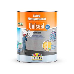 Sellador mate acrilico reforzado con fibra para ambientes exteriores; 1 l - PINTURAS UNIDAS