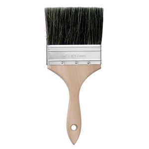Brocha multiusos con mango de madera de 4 pulgadas - PRETUL