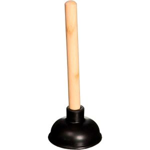 Destapador para cañerías manual con mango de madera 10 x 50 cm - WRT