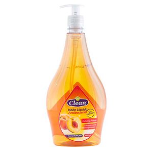 Jabón líquido antibacterial para manos con fragancia a durazno; 1 l - DR. CLEAN