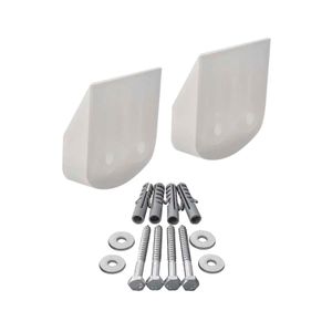Uñetas plásticas con pernos de anclaje para lavamanos y urinarios. - EDESA