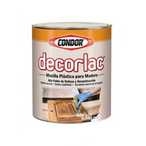 Masilla plástica para relleno y reconstrucción de madera; 1 l - CONDOR