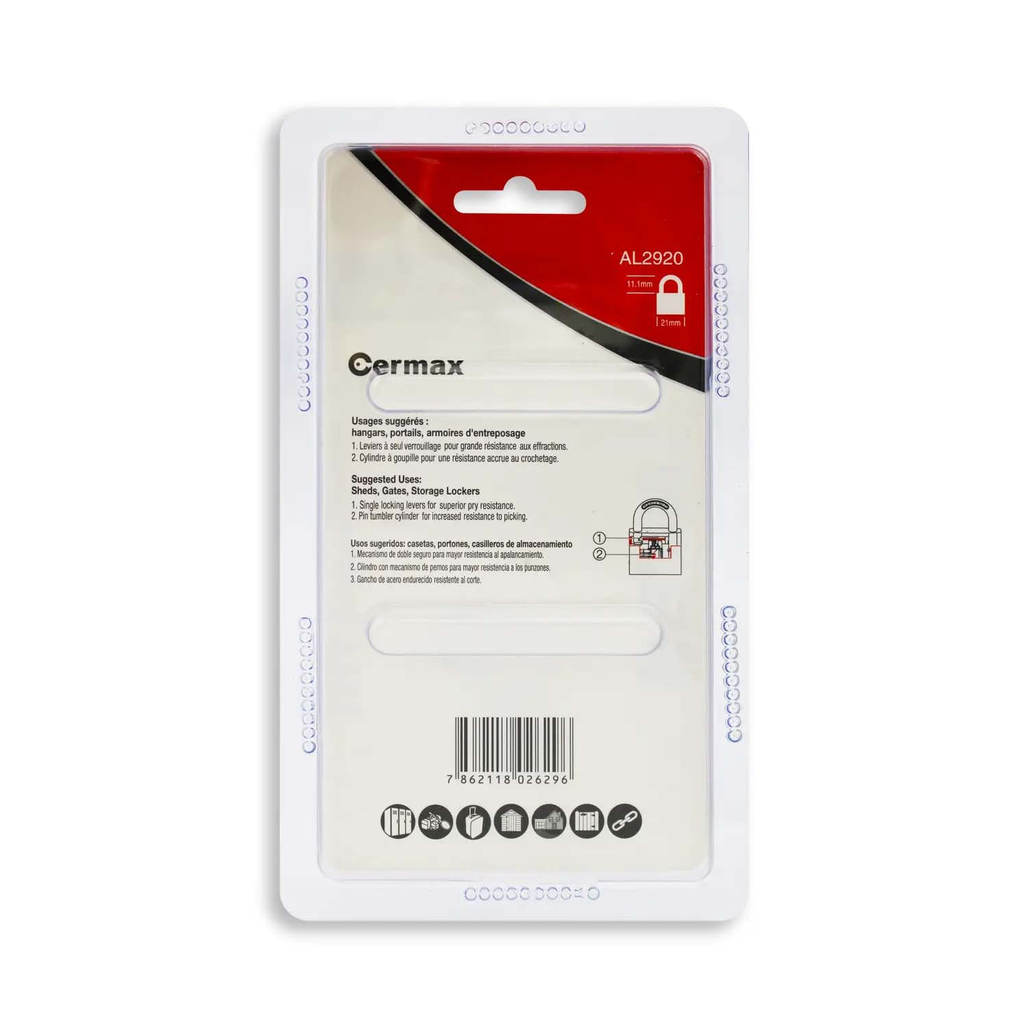 Venta De Candado De Acero Inoxidable 50mm Precio Barato