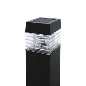 Lámpara solar LED ideal para jardín elaborada en plástico PP y batería solar recargable - DECORE