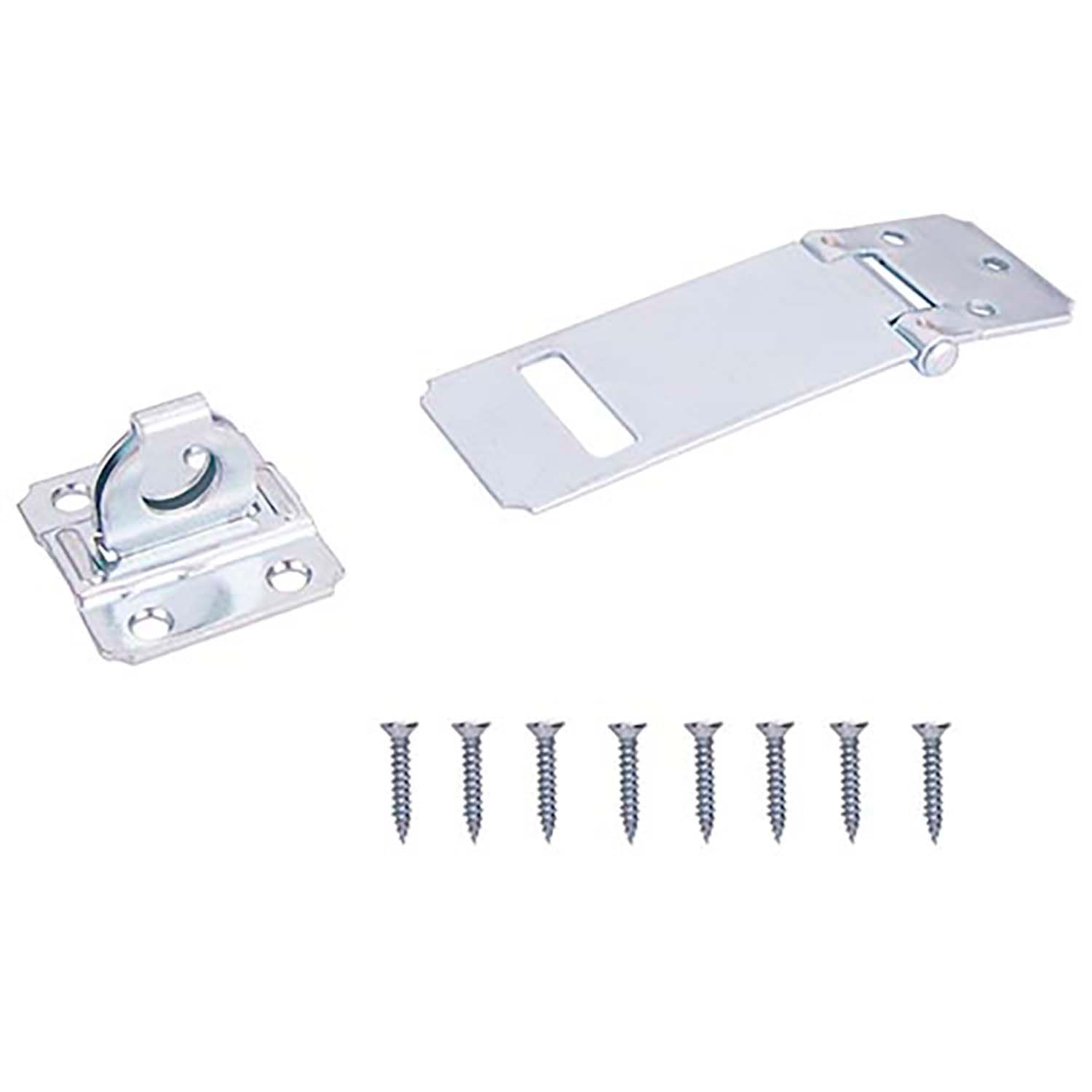 Aldaba metálica zincada de 3.5 pulgadas para candado 1U - PROSOURCE - Kywi