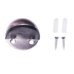 Tope de puerta en espiral con punta de goma. Incluye tornillería - TOOLBASIX