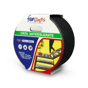 Cinta adhesiva ANTIDESLIZANTE de textura rígida. Rollo de 4.8 cm x 5 metros de longitud - FANTAPE