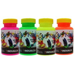 Pintura Kits Quinde 4 Color Fluorescent - INDUALCA