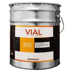 Pintura Trafico Acrilica Negra Cn - INDUALCA