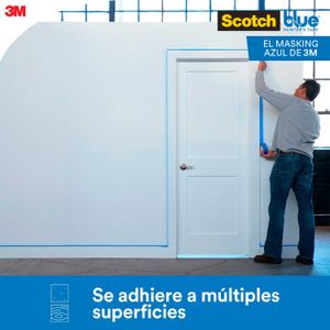 Cinta Azul P/Pintar 48Mmx5.48M Rest Uv - SCOTCH