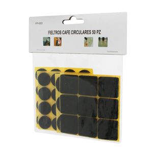 Fieltros Cafe Circulares 50 Piezas - WRT