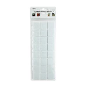 Fieltros Blancos Cuadrados 24 Piezas - WRT