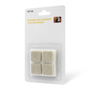 Fieltros Cafe Cuadrado 12 Piezas Uso P - WRT