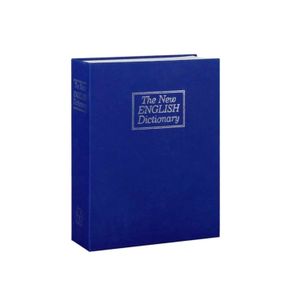 Caja Seguridad T/Libro 40X155 Dicc Ing C/Clav - SAFEWELL