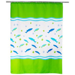 Cortina Banio Doble Cenef Verd 180X180 - PROTECZIONA