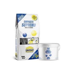 Empaste Supremo Kit Exterior 22Kg - PINTURAS UNIDAS