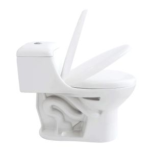 Inodoro EGO PURE alargado blanco. - BRIGGS