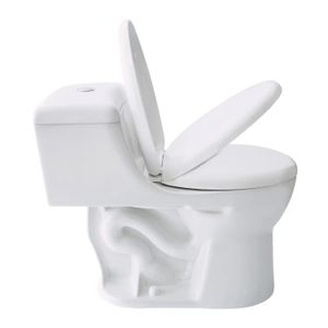 Inodoro EGO PURE redondo blanco. - BRIGGS