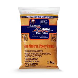 Pigmento Siena Liviana 1Kg - PIGMENTO ZAMORA