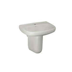 Lav. Siena D/Pared C/Pedestal Corto Bl - FV