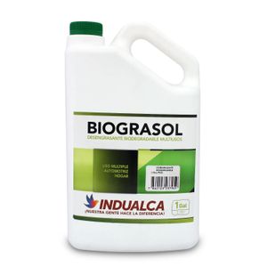 Desengrasante multiusos de base acuosa biodegradable para limpiar motores, metales, acero inoxidable, etc; 1 gl - INDUALCA