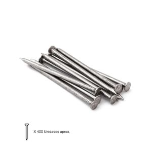 Clavo Con Cabeza 1 1/2" 500Gr Preempaque - IDEAL ALAMBREC